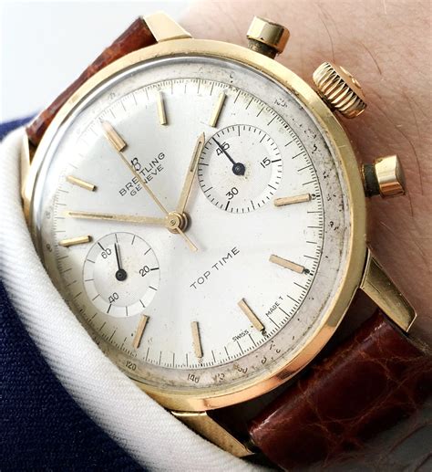 vintage Breitling chronograph watches